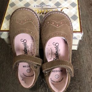 Footmates suede Mary Janes.